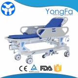 Emergency Adjustable Manual Patient Hospital Transport Stretcher Trolley