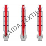 High Temperature Heat Setting Stenter For Knit Fabric With Standard Or Elevated Type