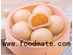 Traditional Chinese Frozen Dim Sum Steamed Sweet Bun Custard Bun