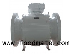 Side Entry Bolted Bonnet Cast Steel Forged Steel API 6D Trunnion Mounted Soft Seal Metal To Metal Ba