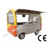 Electric Four-wheel Food Cart_Mobile Food Stand for Sale