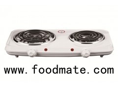Double Electric Spiral Hot Plate Cooker China Hot Plate Electric Burner Supplier 2000W