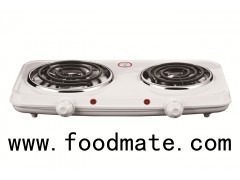 Double Electric Spiral Hot Plate Cooker China Hot Plate Electric Burner Supplier 2000W