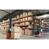 Warehouse Storage Shelves With Adjustable 4 Shelf