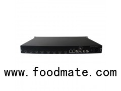 High Quality OPT-5548H 8 Channels Mpeg4 H 264 Hdmi To Dvb T Coax Rf Hd Encoder Modulator