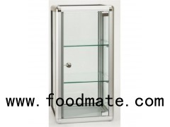 Aluminium Display Case With Glass Sliding Door