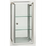Aluminium Display Case With Glass Sliding Door