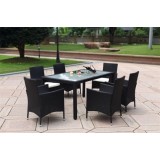 Cube Table Patio Dining Set,KD Design,7 Pcs,Popular