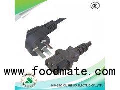 3 Pin Plug To C13 China Power Cord