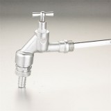 Forge Nickel Plated Brass Water Bibcock Valve With Hose Connector Garden Outdoor Bibcock Basin Tap T