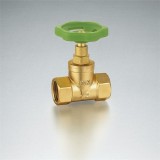 3/8"-4"Brass Glove Valve(stop Valve) Polishing Surface Plastic Handle Straight-through Typ