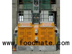 0-80M VFD Pinion and Rack Outdoor Hoist Lifts with Gear Reducer