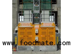 0-80M VFD Pinion and Rack Outdoor Hoist Lifts with Gear Reducer