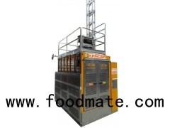 SC200/200 Gear Rack and Pinion Hoist Elevator for Construction