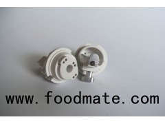 CNC Milling Plastic PVC White Connector Housing Assembly With Metal Parts