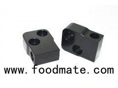 CNC Milling Aluminum Plunger Adaptor With Black Anodizing Finished