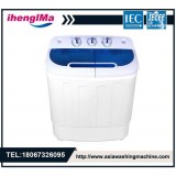 Mini Portable Twin Tub Semi-Automatic Washing Machine Washing Capacity Is 3.6kg