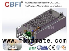 3 Tons Commercial Stainless Steel Block Ice Making Machine Long Lifespan