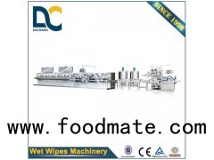 DCW-4300 Full Automatic Midium Speed 30-120pcs Baby Wet Wipe Folding Machine Packaging Manufacturers