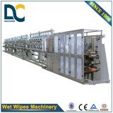 DCW-4800 Hi-speed Wet Towel Machine Siemens Servo Control 30-120pcs Baby Wet Wipe Folding Machinery