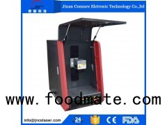 Mini Enclosure Fiber Laser Marking Machine With Auto Focus