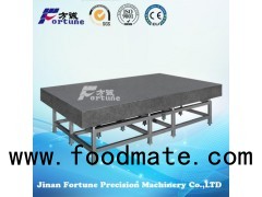 FORTUNE Precision Granite Inspection Surface Plate With Welded Support With High Degree Of Accuracy