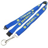 Single Custom Embroidered Lanyards For Id Cards