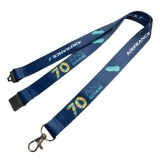 Colored College Staff Name Badge Lanyards For Sale