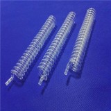 High Purity Clear Spiral Quartz Tube