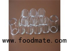 Transparent Fire Polished Quartz Glass Tube