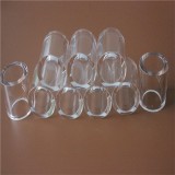 Transparent Fire Polished Quartz Glass Tube