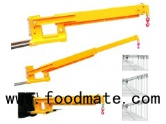 Fork Mounted Device Like Hook And Jibs For Various Material Handling Application