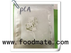Biodegradable PLA Non-woven Pyramid Tea Bag Filters Single String with Label Transparent Empty Tea B