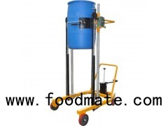 Manual Or Electric Oil Drum Dumper With Dual Lifting Cylinder Design