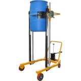 Manual Or Electric Oil Drum Dumper With Dual Lifting Cylinder Design