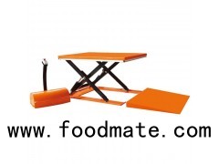 Customerized Electirc Power Hydarulic Scissor Table Lift With Rotary Platfrom And Dust Cover