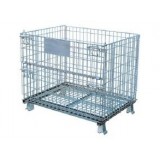 Wire Mesh Container with Different Size and Design Can Be Foldable and Stackable