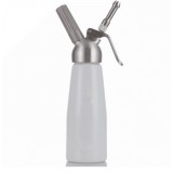 Customized Kitchen Tools Aluminum Cream Dispenser 1 Litre With Three Decorative Nozzles And Small Br
