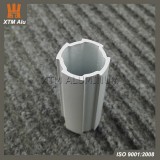 Aluminum Extrusion Round Tube Profile Anodized Sand-blasting Powder-coated Thickness 0.8mm Or Above