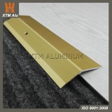 Aluminium Extrusion Floor Transition Strip Profile Matt Gold for Floor Decoration