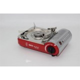 Portable Gas Stove With Carrying Case, 9, 000 BTU, CE Approved, Black Color Or Any Color Camping Sto