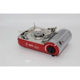 Portable Gas Stove With Carrying Case, 9, 000 BTU, CE Approved, Black Color Or Any Color Camping Sto