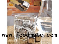 New Reusable Stainless Steel Chilling Gold Ice Cube Making Machine Price With Trays For Whiskey Wine