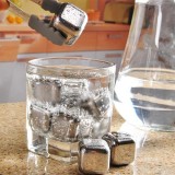 New Reusable Stainless Steel Chilling Gold Ice Cube Making Machine Price With Trays For Whiskey Wine