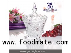 High Quality Clear Glass Candy Jars With Lid As Present For Putting Candy Or Snack