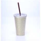 Kids Sugar And Spice Double Wall Acrylic Tumbler With Lid And Straw 10 Oz