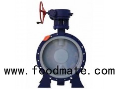 PTFE TEFLON PFA FEP Lined Butterfly Valve