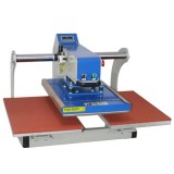 Automatic Pneumatic Upper Glide Double Station Heat Press Machine