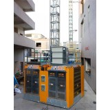 0-46m FC Rack Pinion Construction Material Building Hoist Lift