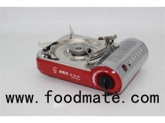 Portable Gas Stove With Carrying Case, 9, 000 BTU, CE Approved, Black Color Or Any Color Camping Sto